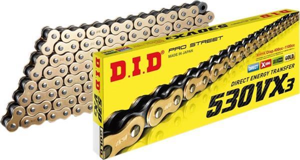 Did 530-112Vx3 1994-1997 Kawasaki ZX-9 R Uyumlu Zincir Vx3 Xring Gold (Sarı) Renk - Image 1