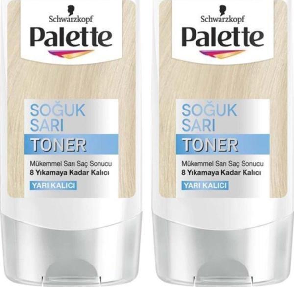 Palette Soğuk Sarı Toner X 2 Adet - Image 1