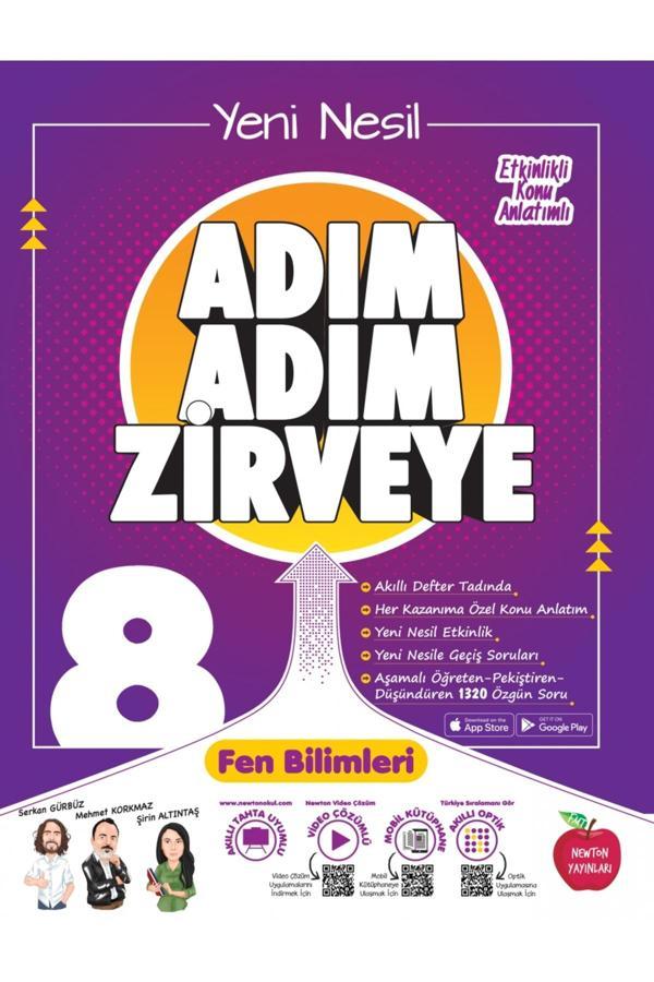 Newton 8. Sınıf Adım Adım Fen Bilimleri Soru - Newton Yayınları - Image 1