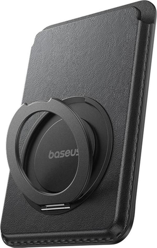 MagPro 3 Manyetik Standlı Cüzdan, MagSafe Wallet Siyah - Image 1