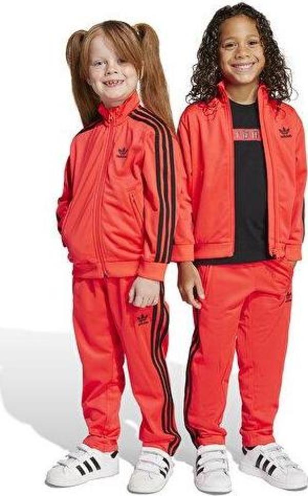 adidas Firebird Ts Çocuk Günlük Eşofman Altı JY1146 Kırmızı - Image 1