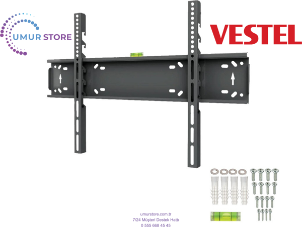 VESTEL 55” 55UV9750 43”- 65” inç Lcd Led Televizyon Sabit Duvar Askı Aparatı - Image 1
