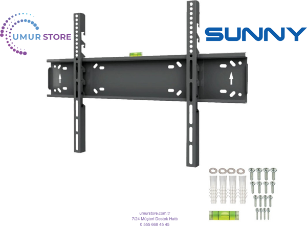 Sunny 55'' SN55FMN252 43”- 65” inç Lcd Led Televizyon Sabit Duvar Askı Aparatı - Image 1