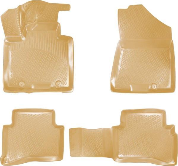 Rizline Hyundai Tucson 2015-2020 İle Uyumlu 3D Havuzlu Paspas Bej - Image 1