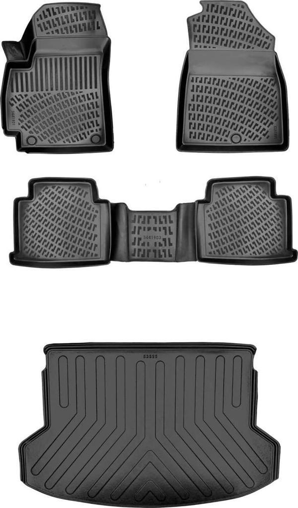Bmy Oto Aksesuar Volkswagen Golf 5 2003-2009 3D Araca Özel Paspas ve Bagaj Havuzu Set - Image 1