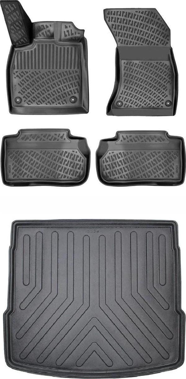 Citroen C4 Grand Picasso 7 Koltuklu 2013 Sonrası 3D Araca Özel Paspas ve Bagaj Havuzu Set - Image 1