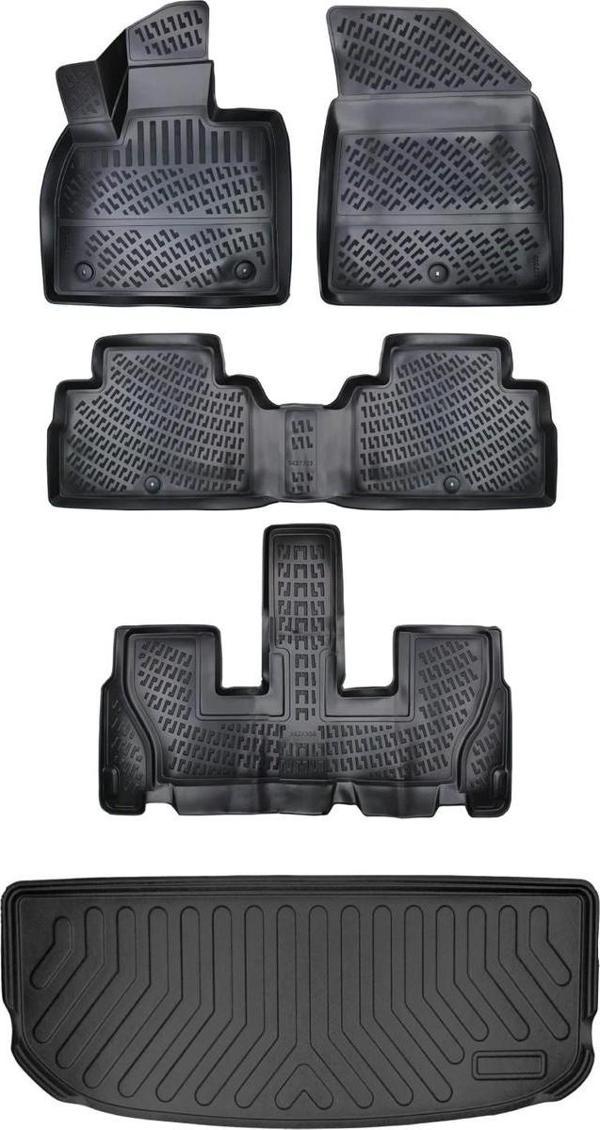 Toyota Auris 2007-2012 3D Araca Özel Paspas ve Bagaj Havuzu Set - Image 1