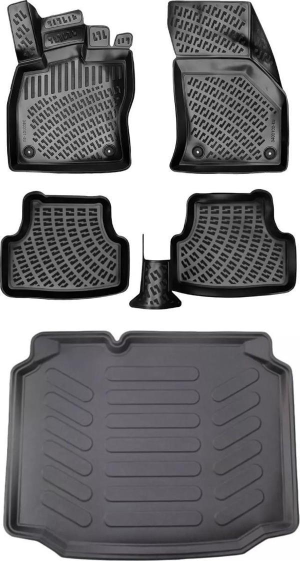 Renault Megane 4 Hb 2016 Sonrası 3D Araca Özel Paspas ve Bagaj Havuzu Set - Image 1