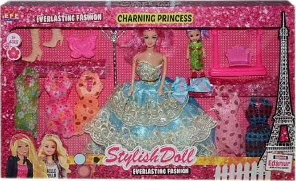 264 EDANUR BEBEK ELBİSE SETLİ - Image 1