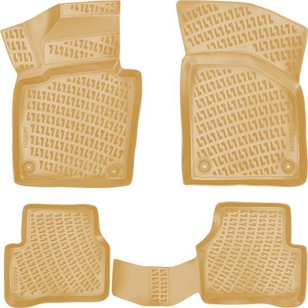 Rizline Volkswagen Passat B7 2010-2015 İle Uyumlu 3D Havuzlu Paspas Bej - Image 1