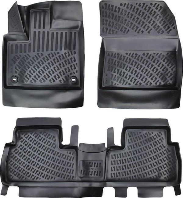 Toyota Proace City 2019 Sonrası | Flame/x-Pack 3D Araca Özel Havuzlu Paspas Bmy - Image 1