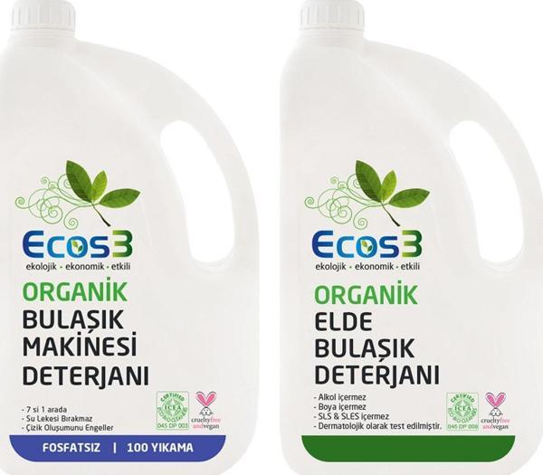 Organik Bulaşık Yıkama Seti (2 x 2,5 lt) - Image 1