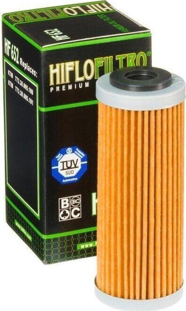 Hiflo Hf652 2017-2023 Husqvarna FE 501 Uyumlu Yağ Filtresi - Image 1
