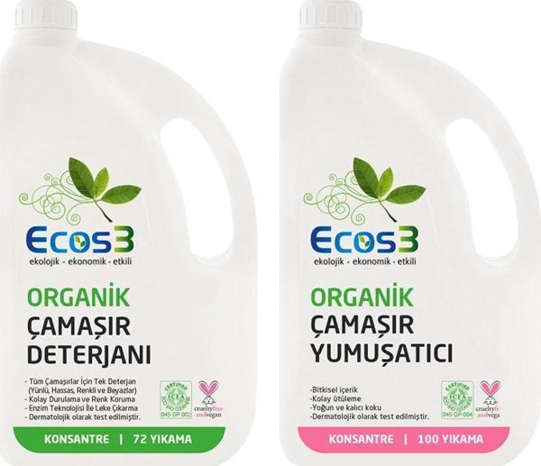 Organik Çamaşır Yıkama Seti (2 x 2,5 lt) - Image 1
