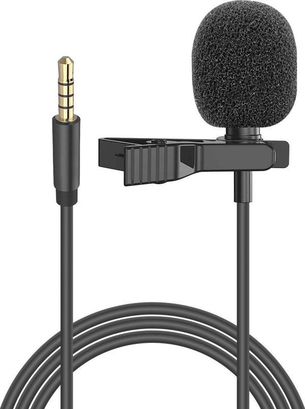 Snopy Sn-M20 Siyah Akıllı Telefon Ve Youtuber Metal Mandallı, Yaka Mikrofonu - Image 1