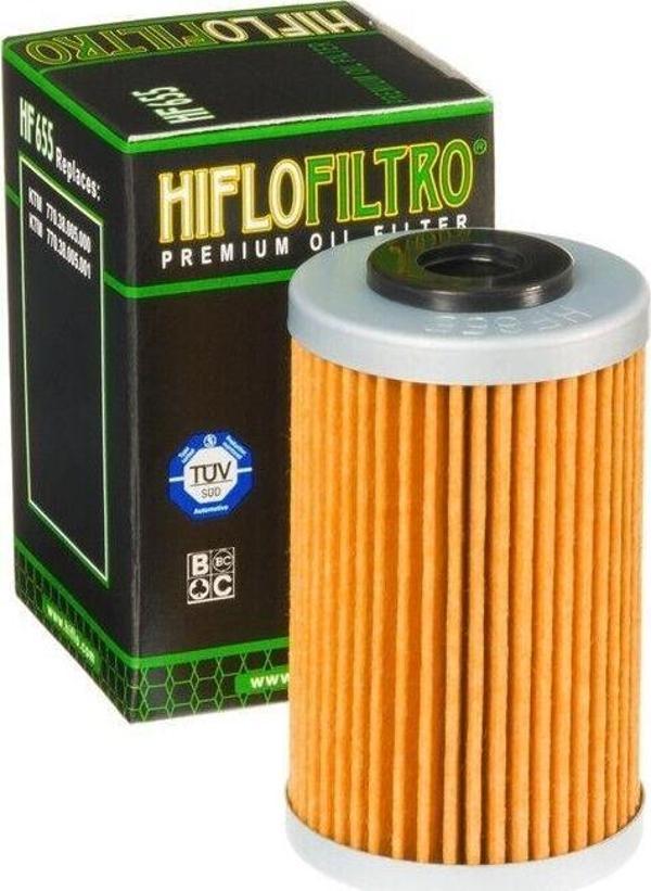 Hiflo Hf655 2013-2015 KTM 450 SXF Uyumlu Yağ Filtresi - Image 1