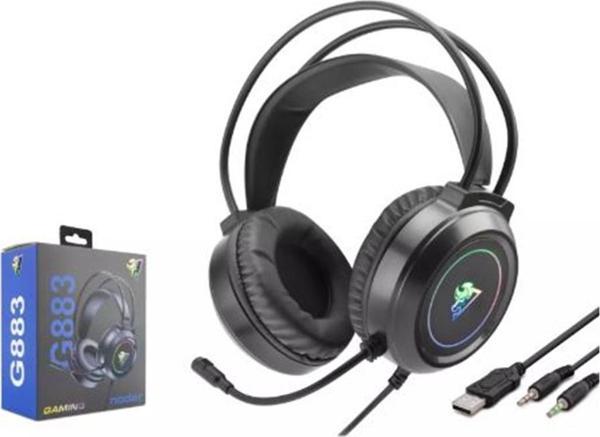 Hadron G883 Gaming Kulaklık 2-3.5Mm + Usb Siyah - Image 1