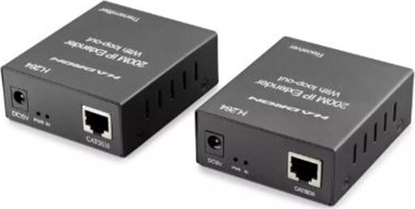 Hadron Hdx1370 200M Hdmi Extender Loop Out 1080P Siyah - Image 1