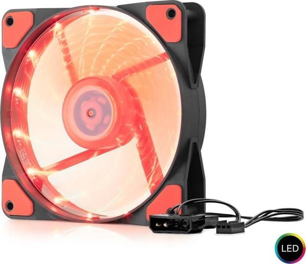 Hadron Hdx1520 12Cm Kasa Fanı Performans 4Pin Led Siyah - Image 1