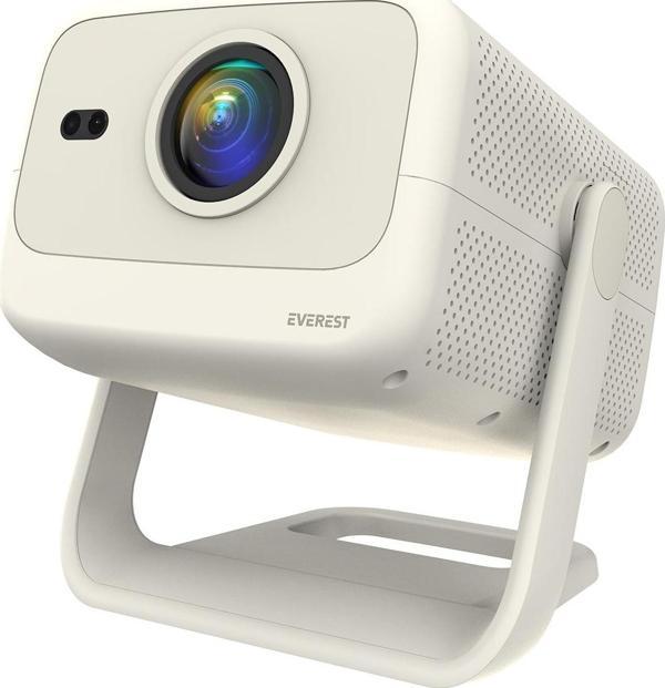 Everest Pj05 Adonis Krem- Beyaz Odaklama 1920-1080P 12.000 Android 9.0 4K Full Hd Projeksiyon Cihazı - Image 1