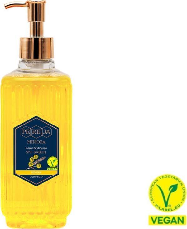 Pereja Mimoza Doğal Zeytinyağlı Sıvı Sabun 500 Ml - Image 1