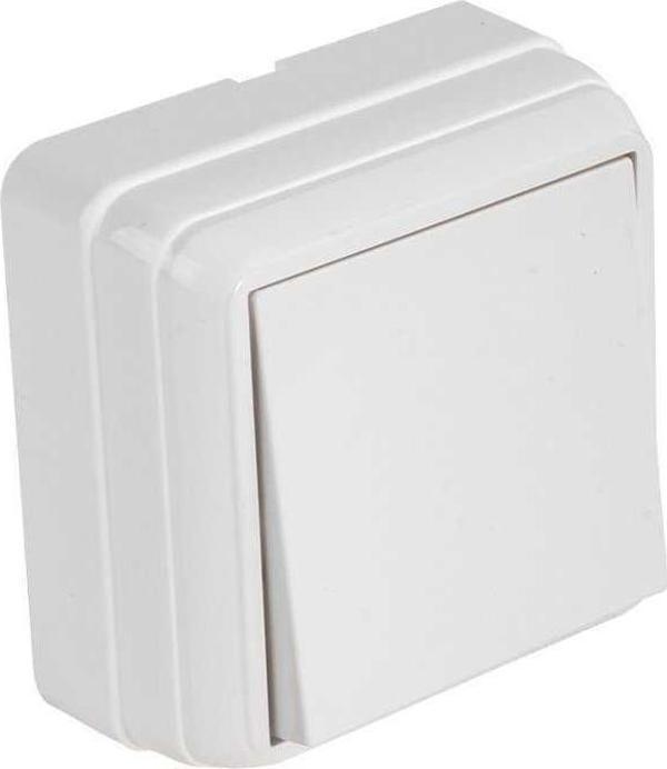 Mutlusan Bron Sıva Üstü Anahtar Beyaz ( 2160 301 0201) - Image 1
