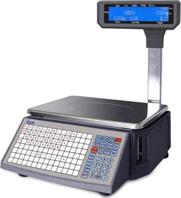 Aclas Ls2 15 Kg Barkod Yazıcılı Terazi Ethernet + Rs232 - Image 1