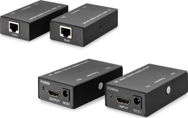 Hadron Hdx1342 60M Hdmi Extender 1080P Ekran 1,65 Gbps Siyah - Image 1