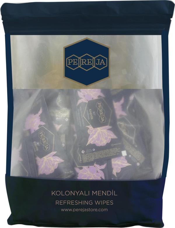 Pereja Kaşmir Kolonyalı Mendil 7X12 50Li - Image 1