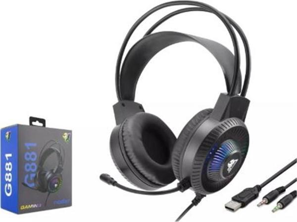 Hadron G881 Gaming Kulaklık 2-3.5Mm + Usb Siyah - Image 1