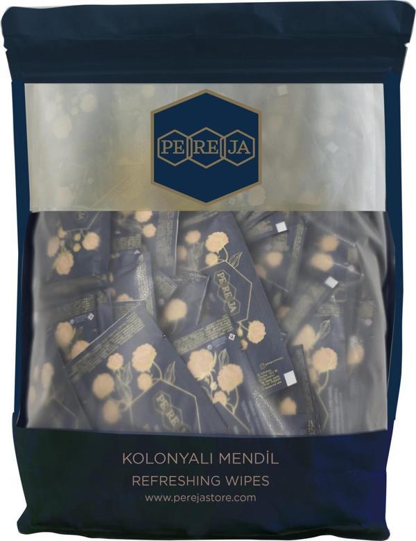 Pereja Pudra Kolonyalı Mendil 7X12 50Li - Image 1