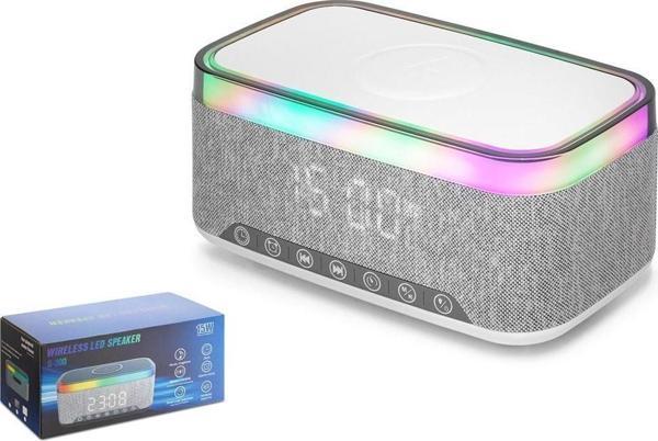 Hadron A911 Bluetooth Speaker Led Beyaz - Image 1