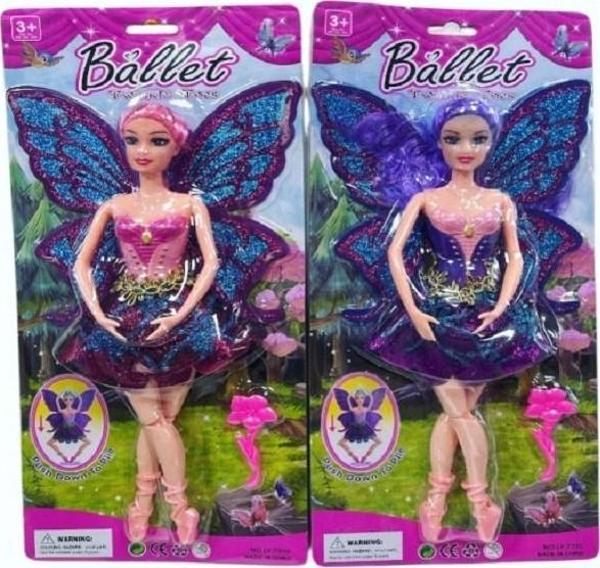 29 cm Eklemli Kanatlı Balerin Bebek 7148 - Image 1