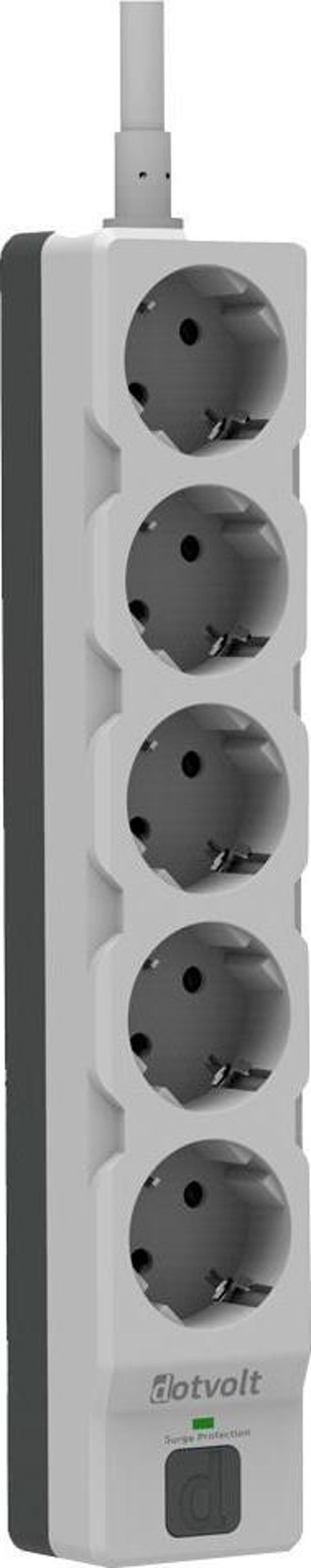 Dotvolt Surge Hunter 5 Li 1.5 Metre Enerji Koruma Prizi (1050 J) - Image 1