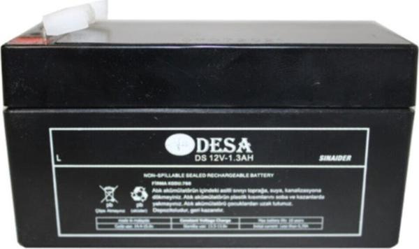 Desa Bakımsız Kuru Akü 12V 1.3A Tse Belgeli - Image 1