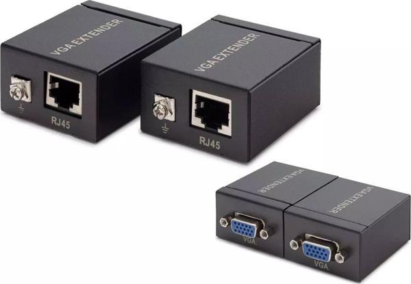 Hadron Hdx1285 Vga Extender 60M Siyah - Image 1