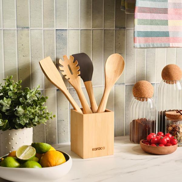 Karaca Massimo 5 Parça Standlı Servis Seti - Image 1