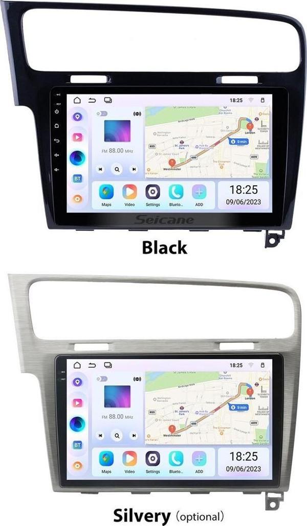 Volkswagen Golf 7 10.1 inç 2013-2014 Android Auto Carplay Navigasyon Multimedya Sistemi - Image 1