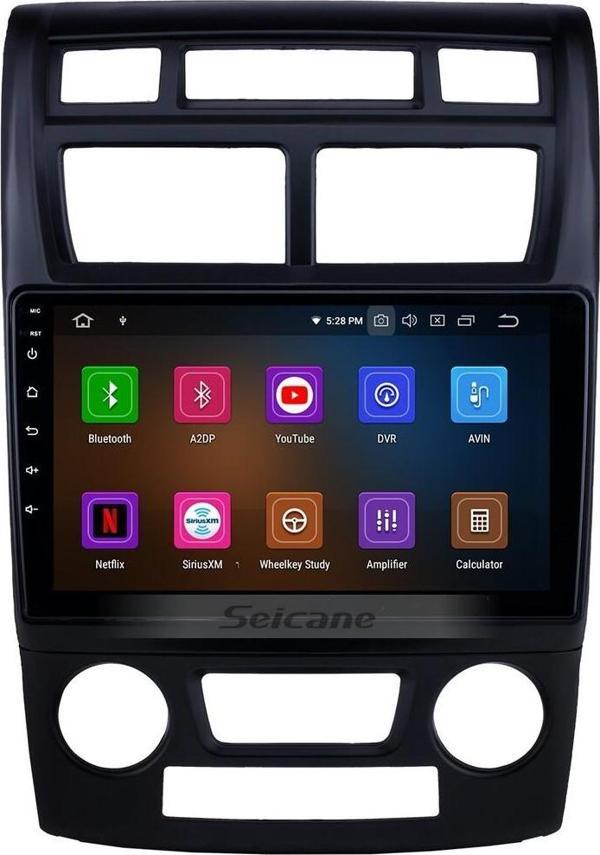 Kia Sportage Manuel A/C 2007-2017 Android Auto Carplay Navigasyon Multimedya Sistemi - Image 1