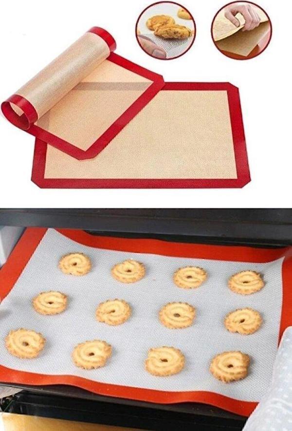 Mucit Home  Silikon   40 X 30  Cm Yanmaz Yapışmaz Pişirme Matı - Image 1