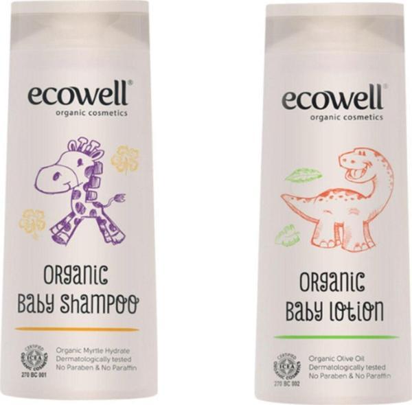 Ecowell Organik Bebek Bakım 2'li Set - Image 1