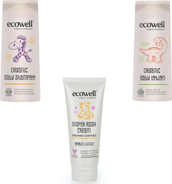 Ecowell Organik Bebek Bakım Seti - Image 1