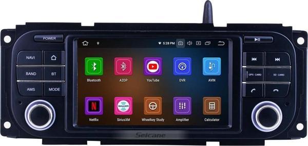 Dodge 2002-2007 Android Auto Carplay Navigasyon Multimedya Sistemi - Image 1
