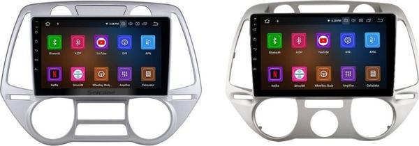 Hyundai i20 Manuel Klima 2008-2012 Android Auto Carplay Navigasyon Multimedya Sistemi - Image 1