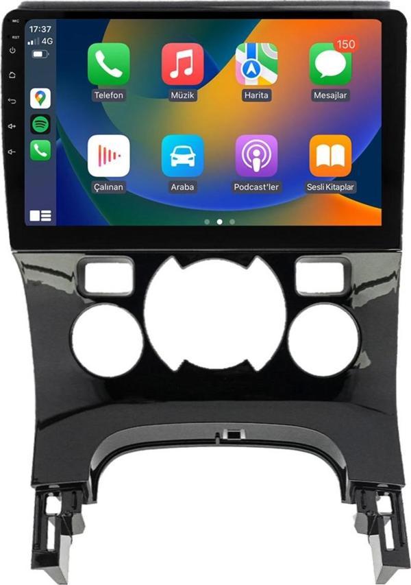 Peugeot 3008 Android Multimedya Sistemi (2009-2016) Dijital Klima 6+64 GB Uyumlu - Image 1