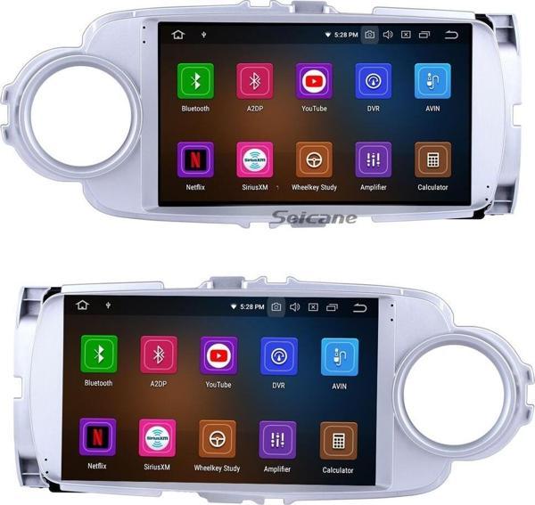 Toyota Yaris/Vitz için 2012 Android Auto Carplay Navigasyon Multimedya Sistemi - Image 1