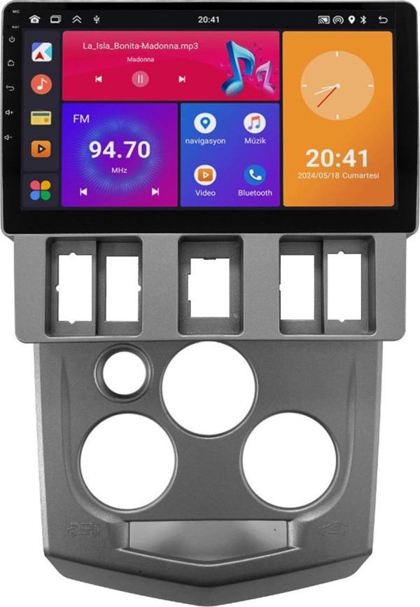 Dacia Logan Android Multimedya Sistemi (2004-2009) 6+64 GB teyp - Image 1