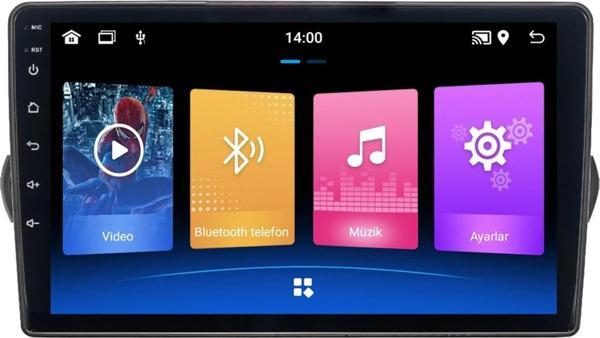 Fiat Egea Android Multimedya Sistemi (2015-2023) 4+64 GB 2K QLED - Image 1