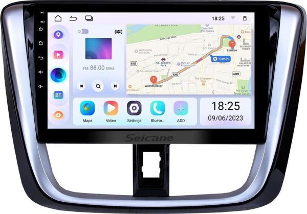 TOYOTA VIOS Yaris 2014-2017 Android Auto Carplay Navigasyon Multimedya Sistemi - Image 1