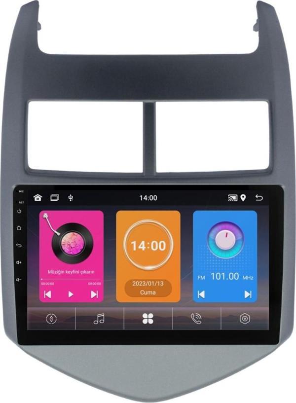 Chevrolet Aveo Android Multimedya Sistemi (2012-2013) 8+128 GB 4K Uyumlu - Image 1
